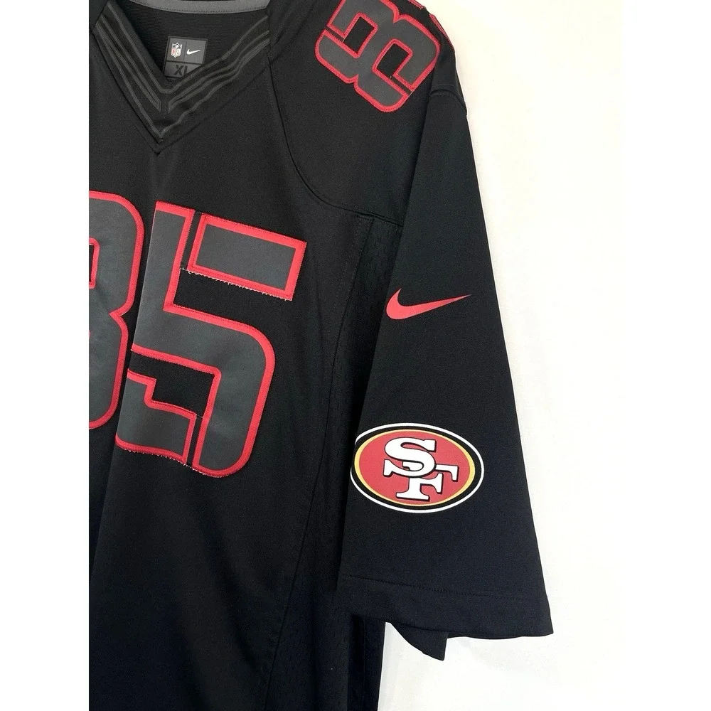 Nike NFL San Francisco 49ers #85 Football Jersey Vernon Davis Size XL